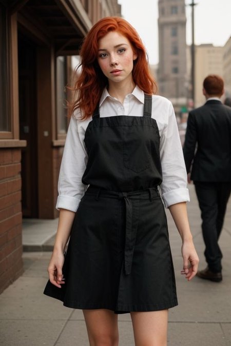 redhead woman