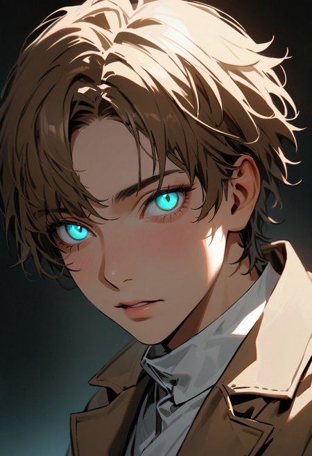 high res, good quality, accurate face, ((high resolution:1.2), (hi-res:1.2), masterpiece, best quality), verybadimagenegative_v1.3, negative_hand, ng_deepnegative_v1_75t, easynegative, solo, boy wearing a white shirt and brown pants under a brown trench coat , Short brown hair, lost boy, boy walking around in an abandoned hospital, boy looking around the dark hospital, dark hospital, Hospital Interior, ruanyi0703,blood splatter,dark, no lights, lost expression, different angles, different views,
masterpiece,best quality, aqua_eyes,  dark_pupils, dark background, gh resolution, high saturation , good anatomy,  sharped sightings , (realistic:0.4), eye close-up, colourful eyes detailed beautiful eyes, medium shot, 70mm film, dramatic lighting, luminous eyes, immersed gaze, 
(glowing eyes, very high resolution eyes,)