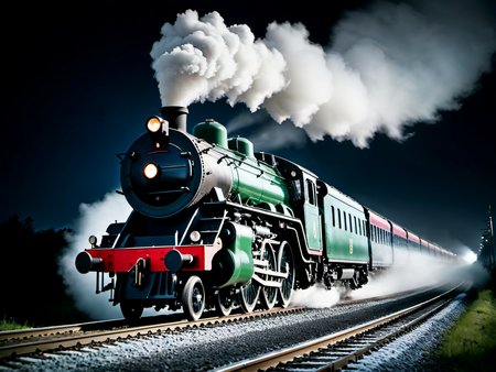 Long exposure photo of an award-winning photograph, 

A steam locomotive hurtling along the track.

<lora:add-detail-xl:0.8>
<lora:RMSDXL_Enhance:1>
<lora:RMSDXL_Darkness_Cinema:0.8>