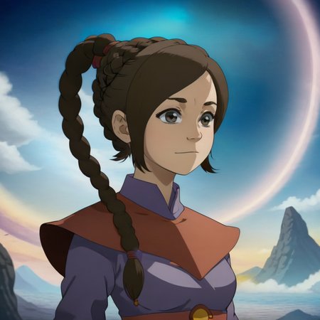 ethereal fantasy concept art of   ,tylee, 1girl,  1 braid,  2d, full body,   <lora:ty-000004:0.7> ,  . magnificent, celestial, ethereal, painterly, epic, majestic, magical, fantasy art, cover art, dreamy