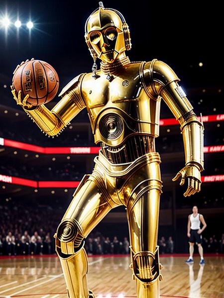 C-3PO from "Star Wars"
