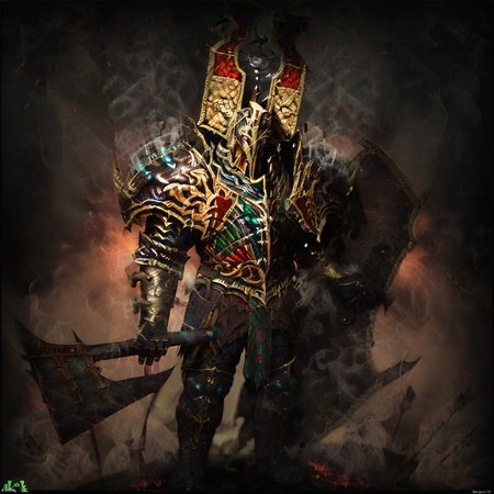 Chaos Warriors from Warhammer FB