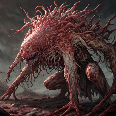 masterpiece, best quality, newest, absurdres, highres, 
TWEV1.0, no humans, monster,