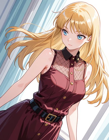score_7_up, anime BREAK official art, solo, 1girl, one girl, 
<lora:Lucille_Liliant:1>, Lucille Liliant, long hair, blonde hair, blue eyes, 
casual fashion, dynamic angle, dynamic pose, 
(masterpiece:1.3), best quality, high resolution, unity 8k wallpaper, extremely detailed CG, 8K, (watercolor \(medium\), muted color, sketch:1.1), perfect anatomy, highly finished, masterpiece, best quality, high quality, amazing quality, great quality, very aesthetic, ultra detailed, highres, absurdres, highly detailed, highly detailed background,