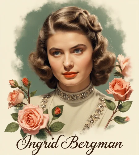 Ingrid Bergman (Actress) - FLUX