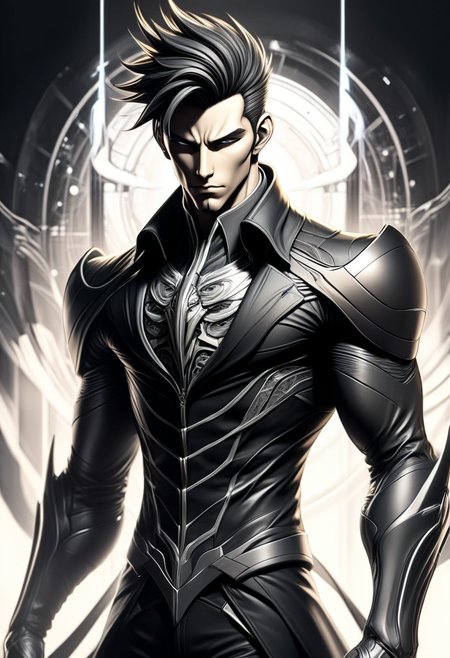 DonMN01rXL manga male metatraxi, armiger ,  <lora:DonMN01rXL-000008:0.8>