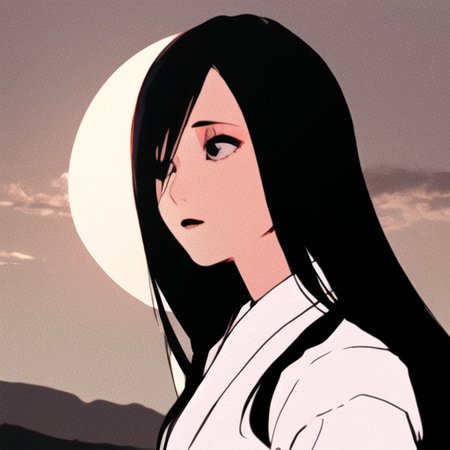 ((masterpiece)),(best quality), absurdres,sadako_yamamura,<lora:Sadakobest:0.8>, <lora:style3Style4_v10:1>, portrait, upperbody, sun behind character,
