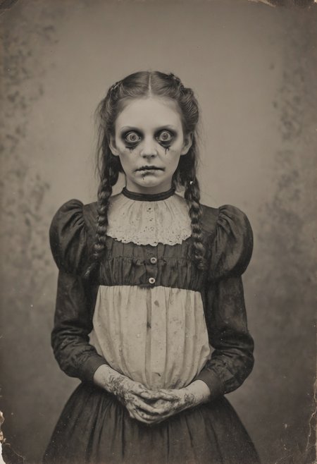 antique photo, nameless one, style of horror novel,  <lora:Antique_Photo:1>