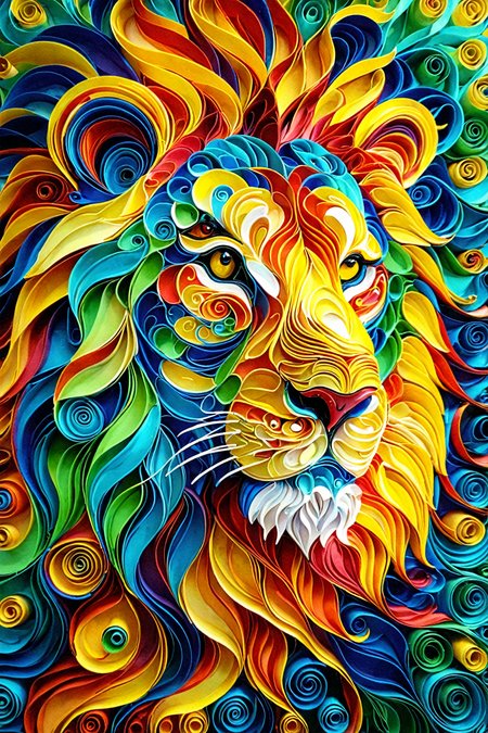 TQ - Paper Quilling Art XL