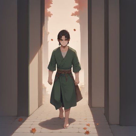 (score_9,score_8_up,score_7_up,score_6_up,score_5_up,score_4_up),
best quality,masterpiece,  <lora:ReyXl:0.8>, Rey, 1boy, unaestheticXL_Alb2, magic,  <lora:aesthetic_anime_v1s:0.8>, 
 bamboo forest, monk robes, monk beads around neck, temple, stone, barefoot, falling leaves, epic,  <lora:detailed_notrigger:0.8>,  levitating