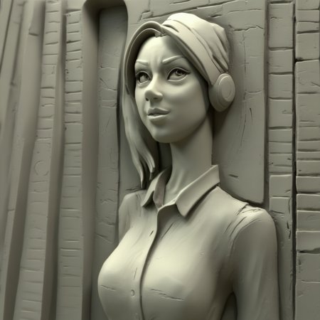 instonx girl in big city 3d<lora:instonx:1>