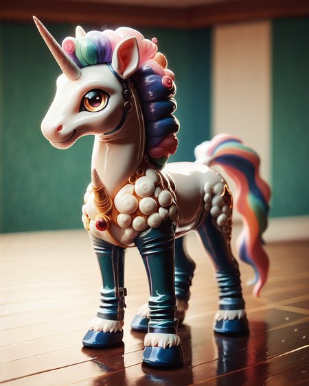 1score_9, score_8_up, score_7_up, intricate details, 
<lora:Latex_World_Morph:1>, Latex, latex 
1boy(feral furry, 
unicorn
full body, looking at the viewer:2, solo, smiling), detailed background, depth of field, subsurface scattering, 
<lora:ral-chrosc-clr:0.3>, ral-chrosc-clr,
<lora:xl_more_art-full_v1:0.4>,
<lora:add-detail-xl:0.4>