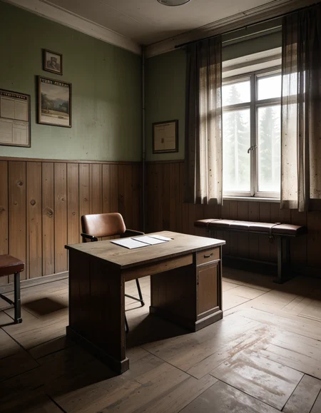 Eastern European summer camp director office pony