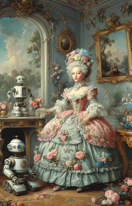 style of patten of Rococo [SDXL] 356