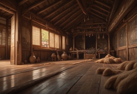 masterpiece, best quality, jptradhut, ((scenery)), domestic clutter, depth of field, realistic, indoors, cozy room, asian architecture, <lora:Jptradhut_illustrious-10:0.8> <lora:zy_illustrious_Realism_Enhancer_v1:0.6> <lora:SmoothStyle_Omega:1> <lora:Smooth_Booster_v2:1>