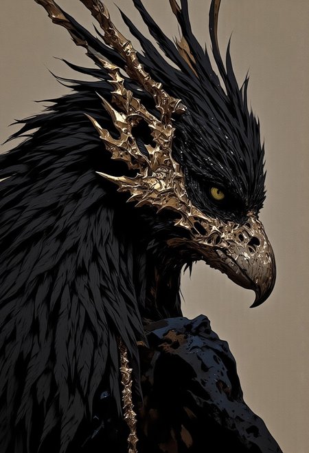 "That is a harpy from the Ancient Sea. Very few remain. They are partial to the flesh of drowned sailors, and when a ship is doomed they come to keep vigil."