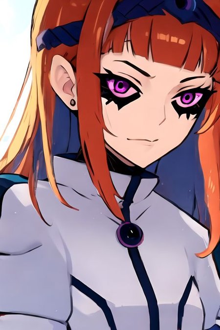 solo, 1girl, solo_focus, (((masterpiece))), ((best quality)), ((ultra-detailed)), ((too many)):16, high resolution, absurdres, highres, ultra-detailed 8k unity wallpaper, 
ghostfreakinvasion,colored sclera,black sclera,purple eyes,dark persona, corruption