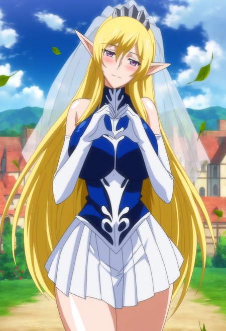 Princess Nina Aslato (Hentai: Elf Hime Nina) NoobAI Illustrious (Epsilon / V-pred) / PonyXL / SD1.5