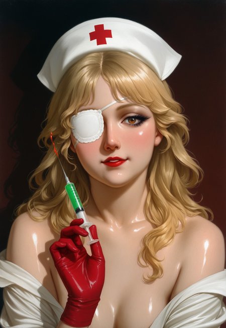 Fine Art + Anime Style / illustrious