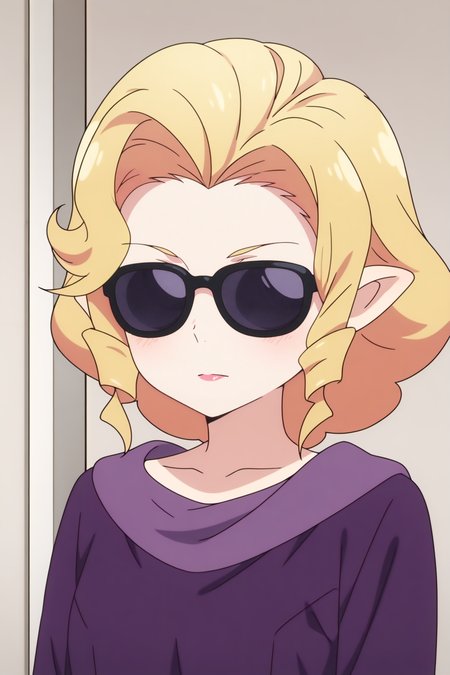 Elfs_Mother, sunglasses,  <lora:Eromanga_sensei-Elfs_Mother-illust:0.8>