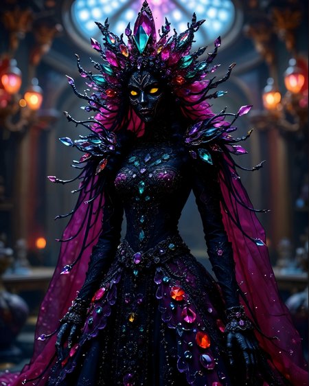 The Elegant Terrors Clothing Set: The Bitter Banshee