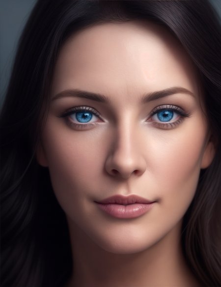 Blue Eyes Woman