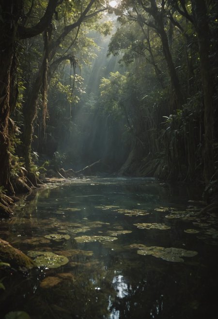score_9, score_8_up, score_7_up, masterpiece, best quality, realistic photograph, raw photo, 2160p, 4k, Create a photorealistic image featuring a photograph of the wild, romantic, lianas-covered Cenote Ik-Kil near the world-famous ruins of Chichén Itzá, a rich and complex image of nature, a vibrant tissue of hues and textures captured digitally, best quality, double exposure, realistic, captivating, fantastical, splash art, intricately detailed, hyper detailed, maximalist style, photorealistic, concept art, sharp focus, harmony, serenity, calm, mysterious glow, dynamic lighting, masterpiece, superb composition, finest details, highest aesthetics, mystical glow, best quality, sharp focus, high contrast, stylized, clear, colorful, ultra quality, 8k, best quality, masterpiece, award winning, Meticulously captured visual with a Khaki aesthetic, digital art, spawning digital drakes, Fine art photography collage, subdued details, sense of ethereal tranquility, profound stillness, multiple exposure, dark, low-key embedding:Stable_Yogis_PDXL_Positives, embedding:EZRealPONYXL, 43stl1ght1ng, low light, dramatic lighting, perfecteyes, detailed hands, perfect hands   <lora:mimimeter> <lora:zavy-cntrst-sdxl>