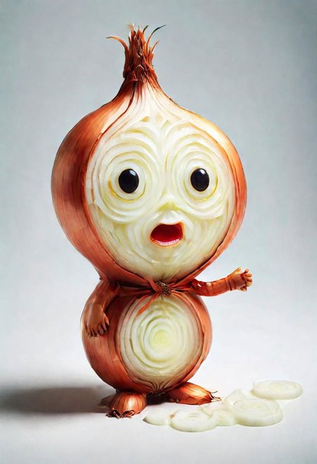onionstyle free self-expression regarding onion can cry