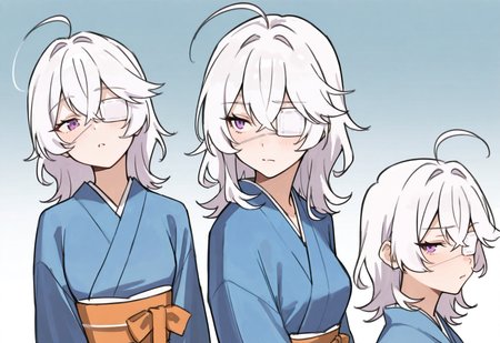 Eyepatch Over Left Eye