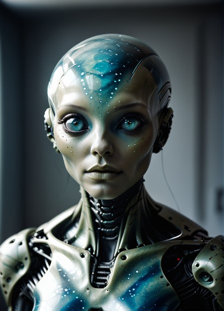 score_9, score_8_up, score_7_up, score_6_up, score_5_up,
female robot, plastic skin, 
masterpiece, best quality, sharp_details, game_cg
<lora:FemAlien_Pony:1>