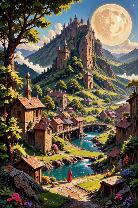 (town),  beautiful Grenadian fantasy landscape,  morning, woman, intricate, very detailed, sharp, colorful, <lora:Hand v2:1> <lora:Anti-Blur:1> <lora:Insane Detail Slider:0.5>   <lora:Flux.1_Turbo_Detailer:0.6> <lora:flux-photo-transparent_Alpha_1.0:0.8> <lora:flux.1_lora_flyway_Epic-detail_v2:0.6> <lora:Painterly01b_CE_FLUX_AIT:0.8> pntrlyCE_style, <lora:VividlySurreal:0.8>  <lora:FluxMythP0rtr4itStyle:0.8> mythp0rt