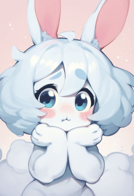 score_9, score_8_up, score_7_up, score_6_up, score_5_up, score_4_up, CuteMaster_PS, cute girl with bunny ears, whole body, shy