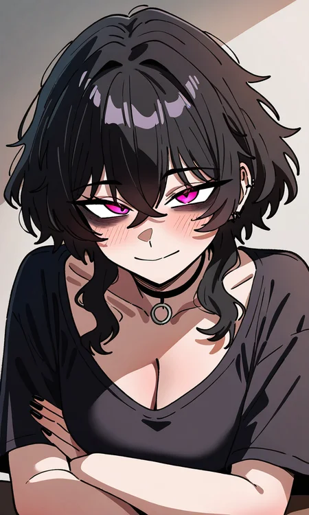 Anime WolfCut Hair Style Lora