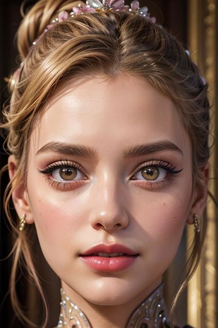 masterpiece, best quality, luxury 18 year old girl, blonde, beautiful, ultra photorealistic, professional majestic portrait of a irresistible, (illustration, watercolor sketch), (best quality), (intricate:1.2), detailed(photorealistic:1.4),(detailed:1.2) in the knight's castle,hall, portrait on the wall, ((face focus)), ultra realistic face, photo of a girl, girl smiling, night, space, ocean, ((hair up, hair in bun,  hair)), ((closeup, portrait)), ((pink lipstick, eyeliner, eye shadow, blush):1.2), ((best quality, masterpiece, extreme details, high resolution):1.2),((detailed eyes, beautiful eyes, detailed face, beautiful face):1.2), professional majestic 8k uhd, soft lighting, high quality, sharp focus,  High Detail, Sharp focus, dramatic,  hair,  eyes,<lora:Tanlines05:0.8>, <lora:skin_tone_slider_v1:1.4>, <lora:add_detail:0.6>, <lora:hourglassv01:0.7>, , <lora:Tanlines05:0.8>,