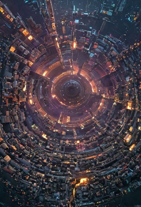(pastel neon niji colors, terraforming mecha-Pyramid Like drdnght machine hovering above planet earth 20000 bc, Tower of Babel, winding pipes winding up, spiral pipes, Huge robot maintenance cabin), 
(Fluorescent color tints, urban city   window view),
industrial|machine|pipes|Screen|Monitor|Signboard_Details,
Metal|Glass|Leather|mecha_Texture,
atmospheric haze, Film grain, cinematic film still, highly detailed, high budget, cinemascope, moody, epic, OverallDetail, gorgeous, 2000s vintage RAW photo, photorealistic, candid camera, color graded cinematic, eye catchlights, atmospheric lighting, skin pores, imperfections, natural, shallow dof,
extremely detailed, caveruinsPOV, treehouse, xtower, industrialbuilding, spstation, (((Architecture physical model))),
