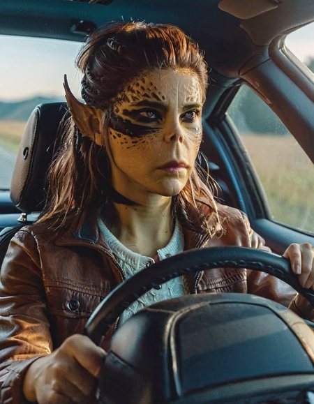 cinematic still woman, driving car . emotional, harmonious, vignette, 4k epic detailed, shot on kodak, 35mm photo, sharp focus, high budget, cinemascope, moody, epic, gorgeous, film grain, grainy, woman, driving car, cool color, perfect intricate, elegant, sharp focus, professional composition, cinematic, highly detailed, symmetry, dramatic light, beautiful, aesthetic, very inspirational, clear, artistic, smart, cute, adorable, colorful, illuminated, background, designed, rich deep colors, inspired, complex, amazing, epic, enhanced, bright, best, awesome, focused