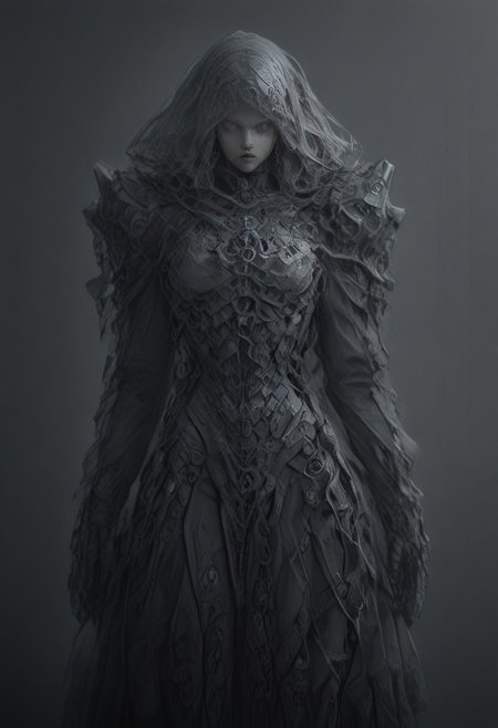 Setting within dark concrete ruins. (RUNNING)
Full body portrait, angry expression, looking at camera,  standing, feet visible, normal human proportions,
man, tall smart person, royal soldier, royal military, regal being,
ornate uniform, (white and gold porcelain royal celestial clothes), holding scifi weapon, mechwear, commando uniform, crystal details in armor, crystal ornate earrings, crystal jewelry, details fractal armor,
((((crystallization of the face)))), teeth made of quartz, ((((eyes made of ulexite)))), hair made of Fanlike acicular-fibrous crystal groups, thin crystal hair, flowing white fractal hair, large perfect eyes, crystal iris, eyes made of crystal, ((white porcelain skin)), (white_skin), glowing clear eyes, celestial eyes,  interweaving techno-anatomical and fractal elements, Ellen Jewett's intricate sculptural craftsmanship, no eyebrow hair,
dynamic lighting highlighting multifaceted textures, cinematic post-processing for an exquisite visual narrative, breathtaking surreal masterpiece,
sci-fi royal palace setting, single source lighting, low light setting, dark room, intense lighting,