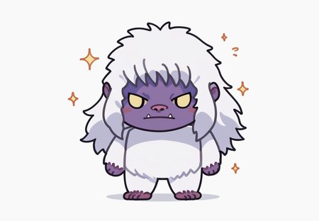 score_9, score_8_up, score_7_up, best quality, masterpiece, source_anime, zPDXL3, BREAK
<lora:umaro_FF6_PONYXL:1>monster , umaro, yeti_(creature) ,  chibi, simple background,