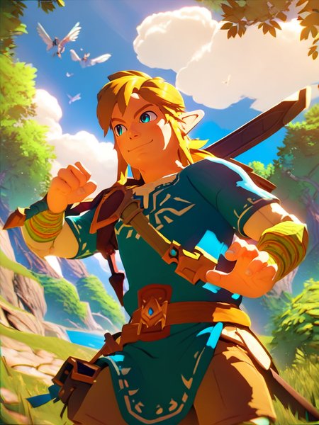 The Legend Of Zelda: Breath Of The Wild (BotW) - STYLE - | Illustrious XL | PONY XL | - by YeiyeiArt