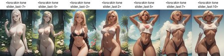 Skin tone Slider PonyXL