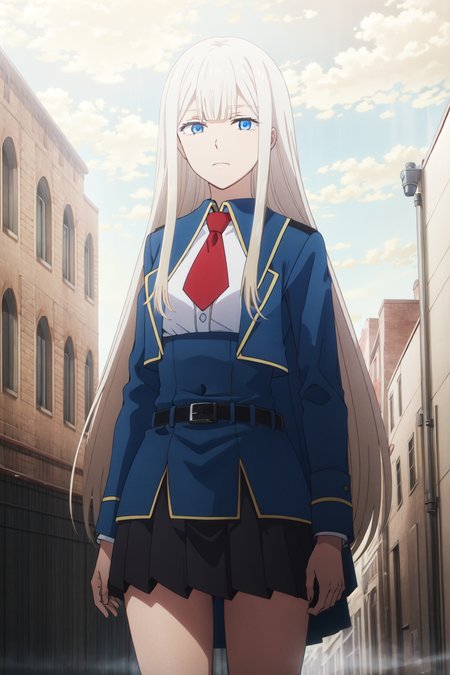 Elena Kimberlite / エレナ・キンバーライト ( Vermeil in Gold / Kinsou no Vermeil: Gakeppuchi Majutsushi wa Saikyou no Yakusai to Mahou Sekai wo Tsukisusumu / 金装のヴェルメイユ ～崖っぷち魔術師は最強の厄災と魔法世界を突き進む ) Anime Design