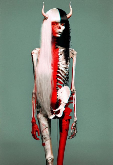 A dangerous woman, (art design by Russ Mills and Frank Miller and Dr Seuss and Keith Negley), award winning, HDR, 44mm photography, (twisted imagery by Hans Bellmer and Stephen Gammell), (black grunge style, black accentuate, red accentuate), (silver aura:1.1), backlit, black background