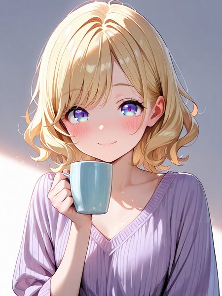 マグカップ/holding mug