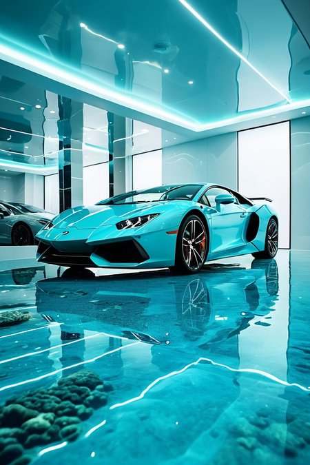 (((a luxury car showroom, with polished floors, high-end vehicles, elegant design))), Vivid Turquoise, Underwater Dream: vibrant lighting, turquoise tones, sharp focus, dreamy ambiance, underwater elements, rich textures, vibrant look, tranquil atmosphere, underwater aesthetics, capturing nature's beauty, serene emotions, underwater scenes, artistic feel, storytelling through colors, professional technique, striking visuals, underwater concept, dreamy styling, tranquil environment, surreal aesthetics, captivating narratives, intricate details, underwater landscape, editorial storytelling, vibrant glows, evoking calmness, pushing creative vision <lora:add-detail-xl:2> <lora:Cosine_freck:1>