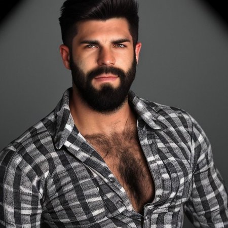 Hairy chested men