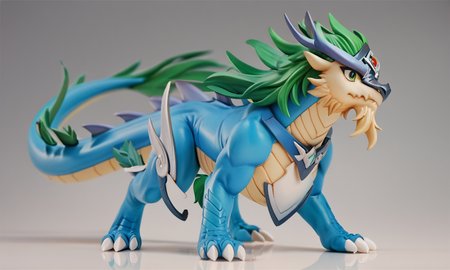 score_9,score_6_up,score_8_up,score_7_up,score_5_up,score_4_up,
tianjinshou,solo,dragon,feral,blue boy,Blue-gray hornsmale,White claws,scalie,tail,beard,Green hair,green eyes,<lora:Tianjinshou_XL_Pony-000010:0.9>,