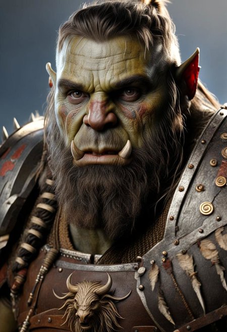4k highly detailed digital extremely high quality RAW photograph,
Photorealistic  
Half-orc warrior
norce
medieval times
viking age
Photorealistic
wowrcs
