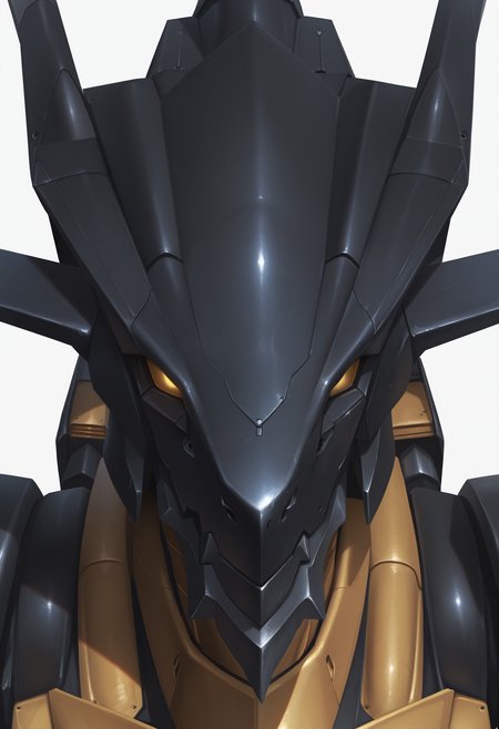 best quality, newest, absurdres, highres, (masterwork, masterpiece, best quality, hyper-detailed :1.3), 

1boy, solo,


b4h4_ff7, dragon, mecha, black skin, yellow sclera, no pupils, looking at viewer, close up,

