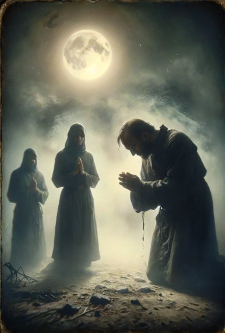 Servants of God and prophets have to pray for their lives, <lora:ghost_in_the_mirror:0.8> <lora:EldritchPinhole:0.5> <lora:tbh219-sdxl:0.3> <lora:ral-ertmsphr:0.8> ral-ertmsphr