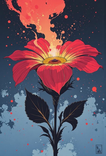 *Flow in the Name of Crimson Love*
*Channel_42* *j*
*Artificially_Atypically_Autistically*
A frozen flower blowing in the wind.  Holding firm against the tide.
*Shutting Down*
*Going Dark*
*Offline*